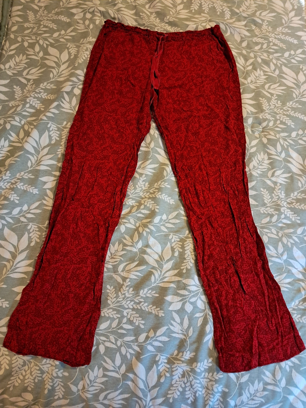 Calvin Klein Red Patterned Lounge Pants SP